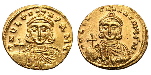 Лев III Исавр и его сын Константин V